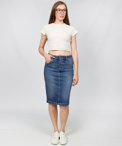 Юбка женская PANTAMO JEANS 3373