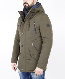 4707 ENR PADDING OVERCOAT KHAKI (2)