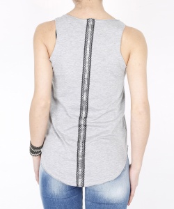 21400 DLF COTTON T-SHIRT GREY MELANGE (4)