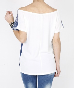 21397 DLF COTTON T-SHIRT NAVY BLUE (4)