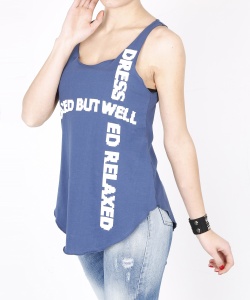 21400 DLF COTTON T-SHIRT  INDIGO (2)